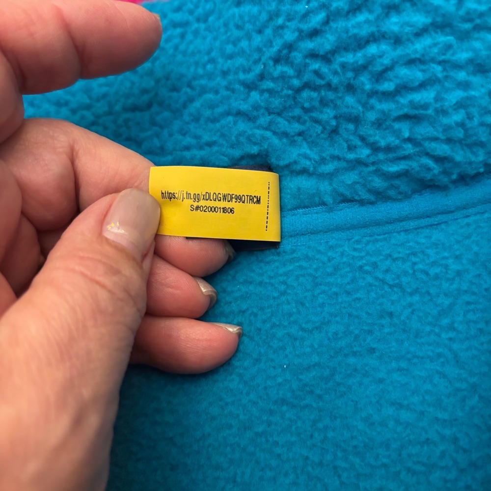 Polo Ralph Lauren | Men's XL Fleece Quarter Zip | Teal Colorblock | Spectre - Picture 13 of 16